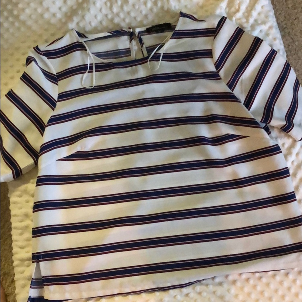 Oversized striped T-shirt
